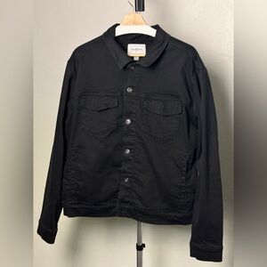 Goodfellow & Co Black Lightweight Shirt Jacket